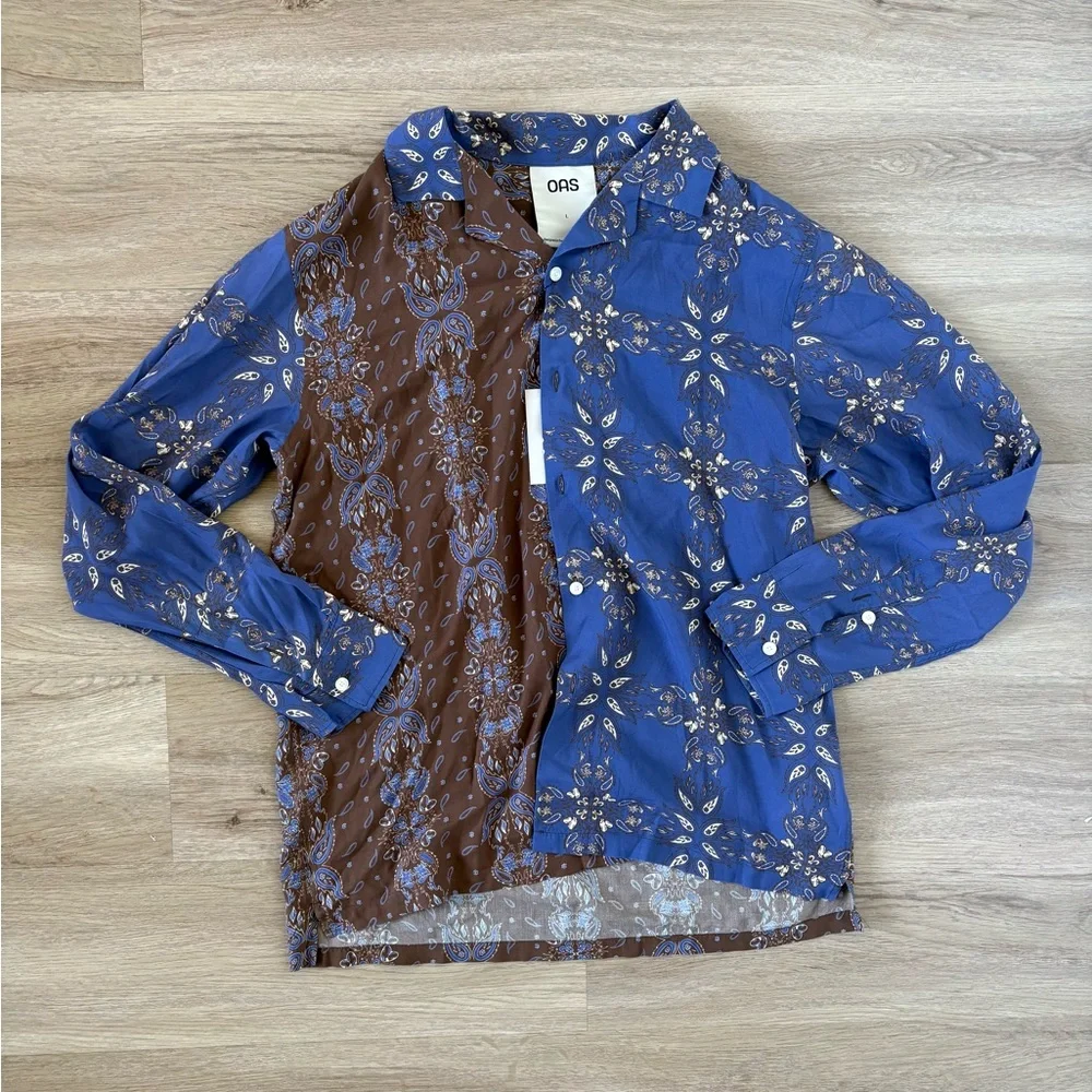OAS Floral Button-Up - Picture 1 of 1